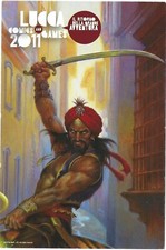 Cartolina Lucca comics and games 2011 con annullo del 01. 11 . 2011