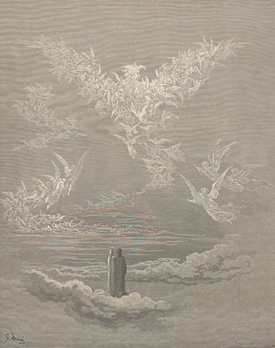 Divine comédie anges ailes
