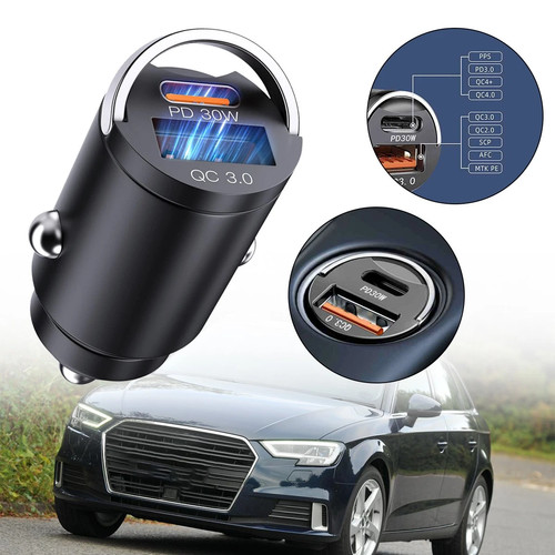 Caricabatterie auto usb - auto, usb-c