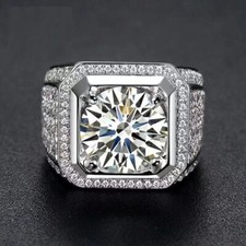 Anello a fascia da uomo 5 ct