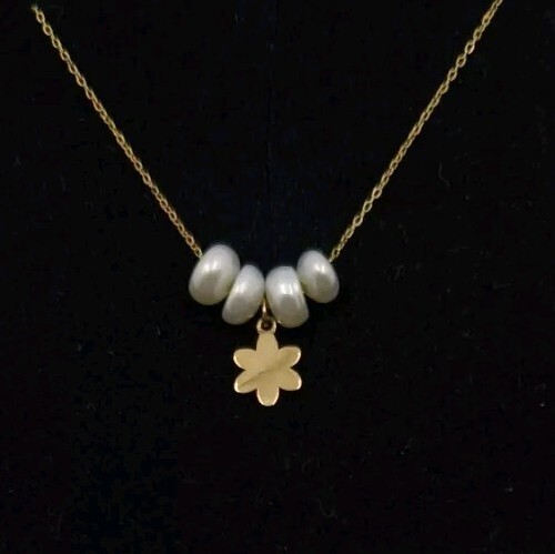 Collana oro 18k - oro, mls