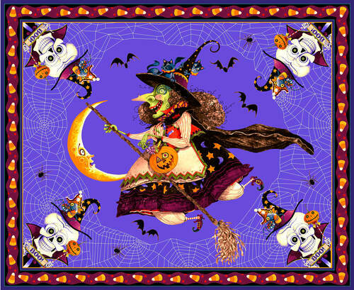 Halloween strega teschio - strega,