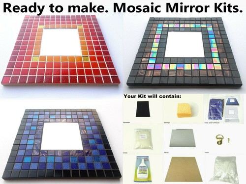 Kit specchio mosaico grande