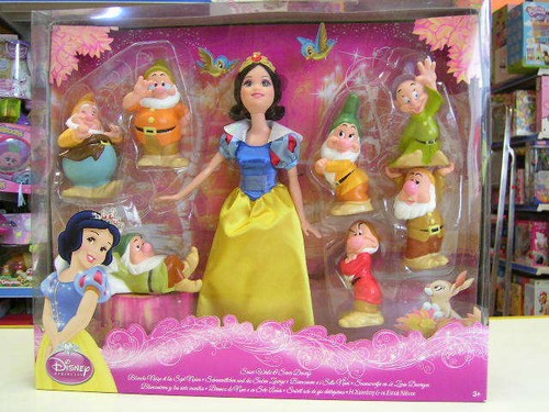 Biancaneve nani mattel - biancaneve, i