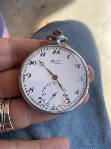 Tissot pocket watch vintage - tissot,