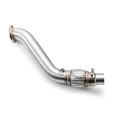 Downpipe per BMW Serie 1 118i F20 senza catalizzatore 76mm 3" tubo inox scarico