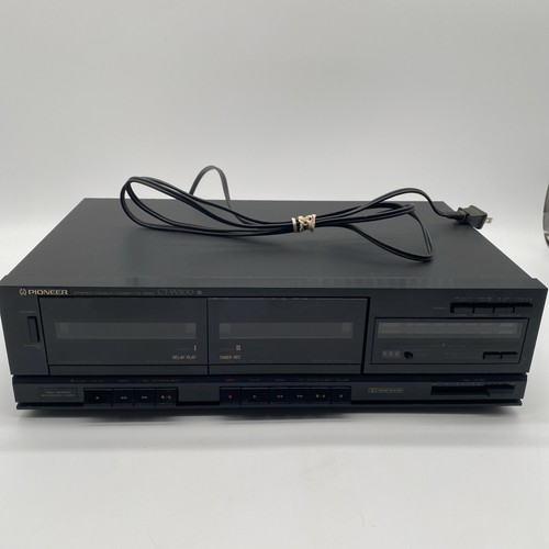 Pioneer w300 stereo - ct-w300, doppia
