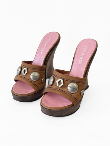 Zoccoli mules vintage - zoccoli,