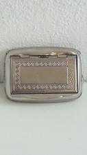 ANTICO PORTASIGARETTE IN METALLO CON FIGURE EGIZIANE VINTAGE CIGARETTE CASE