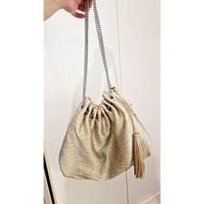 Borsa Sacco Hobo Dorata