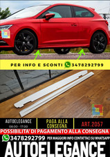 🔝2057 MINIGONNE SEAT LEON 5F 2012-2020 SC 3 PORTE LOOK AERO GREZZE🔝