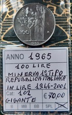 ($)    100 Lire 1965 (Minerva