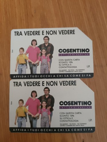 Schede telefoniche cosentino - telefoniche,