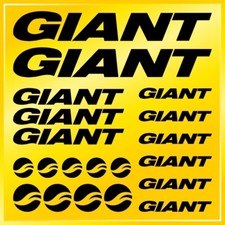 Kit adesivi bici - adesivi, giant