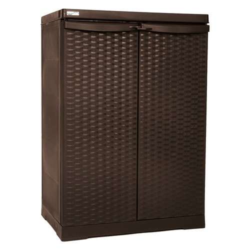 Armadio basso rattan wenge - basso, 'rattan