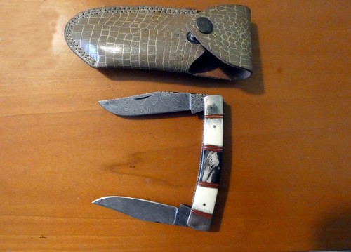 Coltello doppia lama - , tasca
