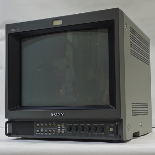 Sony pvm 14m4u crt monitor - pvm-14m4u,