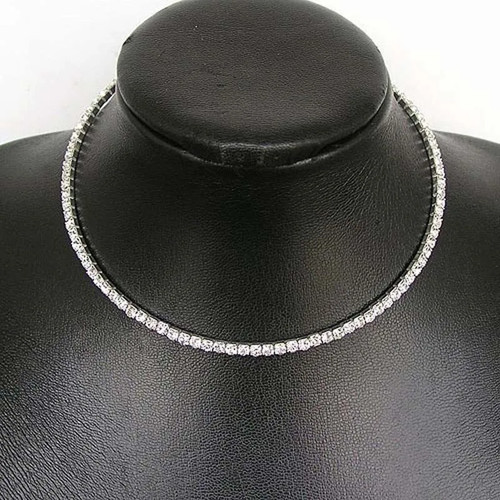 Collana girocollo strass