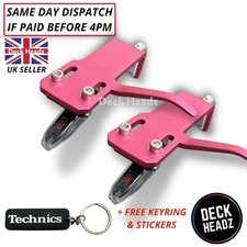 2x Cuffia Rosa con Cartuccia