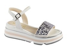 KEYS SANDALI DONNA ESTATE K9702 8906  CON ZEPPA WHITE