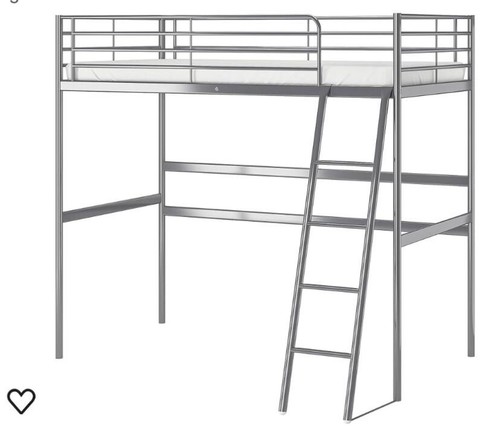 Letto soppalco ikea una - soppalco,