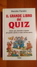 IL GRANDE LIBRO DEI QUIZ - MARSILIO PAROLINI - PIEMME - 1a EDIZIONE  Maggio 1997
