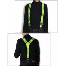 BRETELLE CLIP UOMO DONNA REGOLABILI ELASTICIZZATE PANTALONI MOTO BICI CORSA MTB