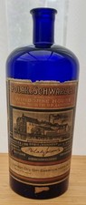 Large antique rare cobalt - rare,