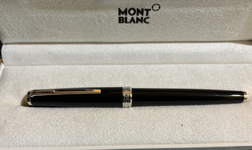 Montblanc pix black rollerball - black,