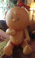 Bambolotto Bambola Tondo Migliorati maschio mutandine rosse 22cm. Periodo Furga