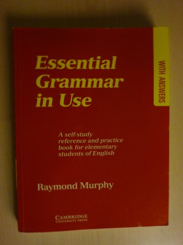 Essential grammar use - essential, in