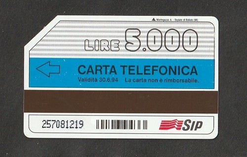 Scheda telefonica sip carta - scheda,