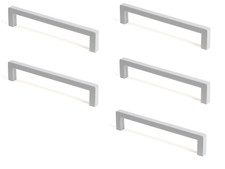 5x Maniglia Mobili Bianco