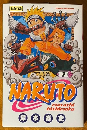 Manga naruto volume francese - naruto,
