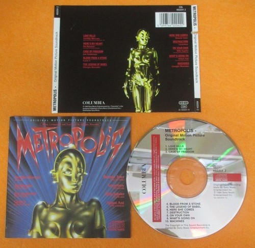 Soundtrack metropolis - cd,