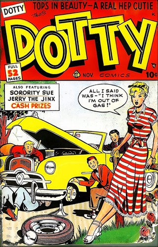 Dotty poster vintage fumetto - dotty,