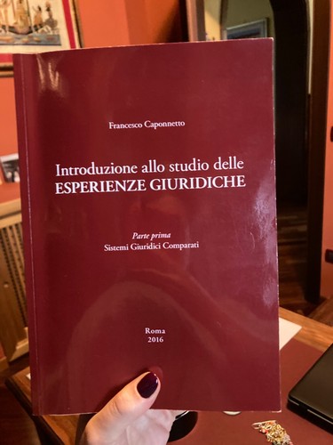 Libro sistemi giuridici - libro, di