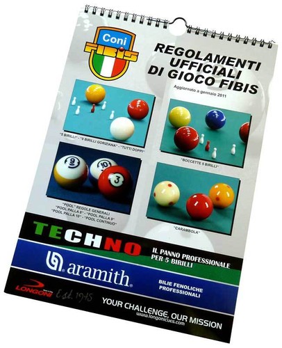 Regolamenti ufficiali gioco - ufficiali, di