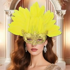 Maschera Piuma Moda