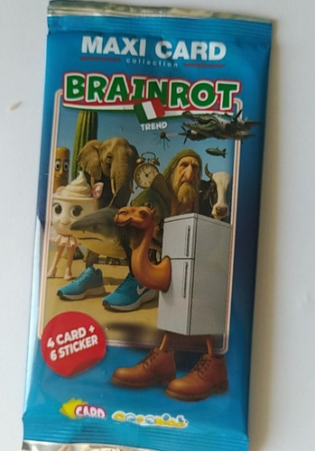 Maxi card brainrot - card,