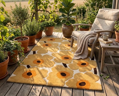 Tappeto marimekko stile unico - tappeto,