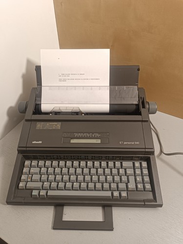 Macchina scrivere olivetti - macchina,