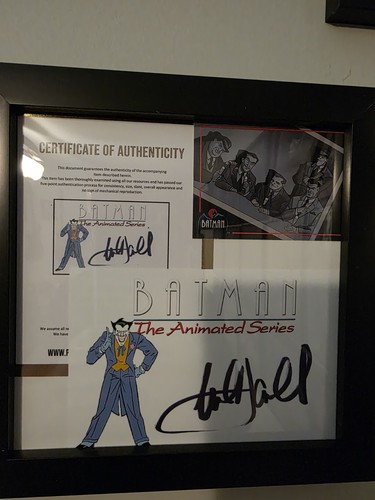 Mark hammil firmato batman - mark, la
