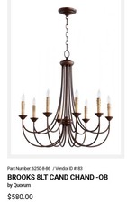 Lampadario quorum brooks - 🔥,