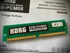 KORG   SCHEDA EXB-PCM-05 VINTAGE ARCHIVE   X TRITON CLASSIC/KARMA ECC.