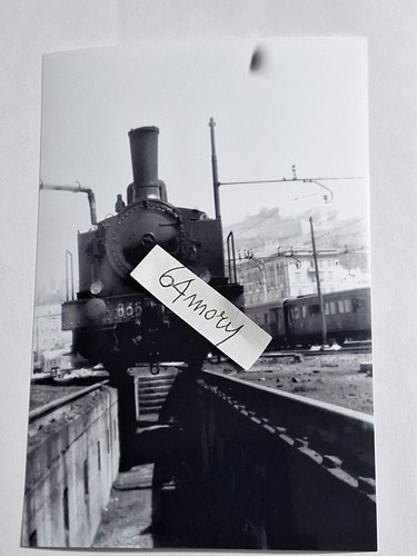 Fotografia locomotiva vapore - locomotiva, a