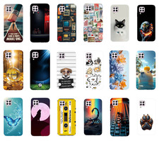 Custodia Cover Per Samsung Galaxy A12 Silicone TPU Morbida  Fantasia disegno