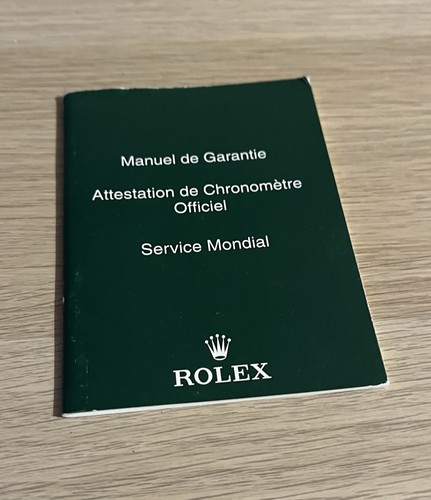 Autentico rolex libretto - autentico,