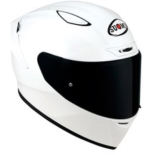 Casco Integrale Suomy TRACK-1 Plain White