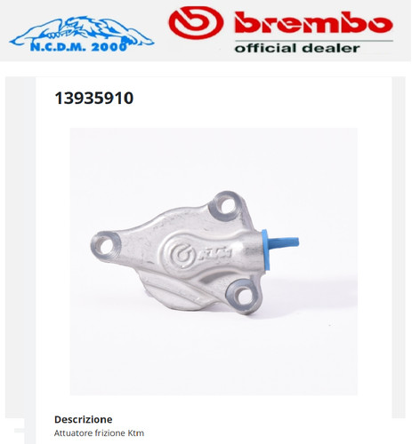 Attuatore frizione brembo - frizione,